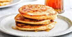 Fluffy Sourdough Pancakes