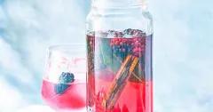 Homemade Spiced Blackberry Vodka