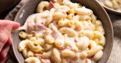 Coquillettes au Jambon: French Ham and Cheese Macaroni