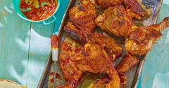 Honey Harissa Glazed Lamb Chops