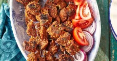 Authentic Nigerian Lamb Suya Skewers