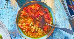Roasted Red Pepper and Pesto Dressing