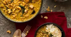 Easy Coconut Pumpkin and Lentil Curry