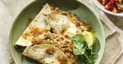 Slow-Cooked Lamb Birria Tacos with Consomé