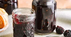 Homemade Apple and Blackberry Jam