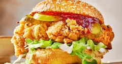 Ultimate Crispy Buttermilk Fried Chicken Burgers