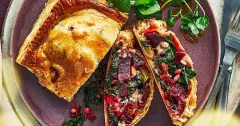 Individual Beetroot, Stilton and Kale Wellingtons
