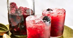 Homemade Blackberry Gin Infusion