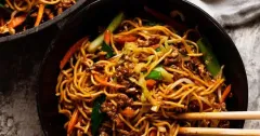 Easy Beef Mince Chow Mein
