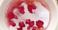 Chè Bưởi Lá Cẩm Giòn Ngon, Màu Tím Đẹp Mắt