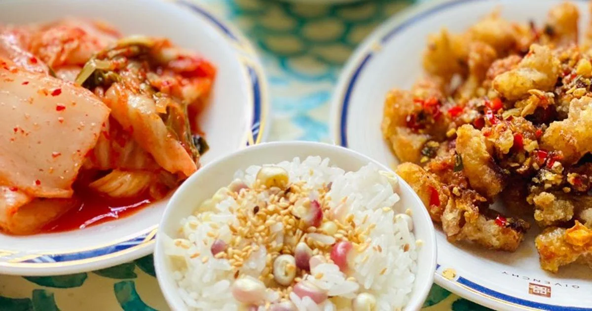 Cơm độn bắp ngọt dẻo thơm