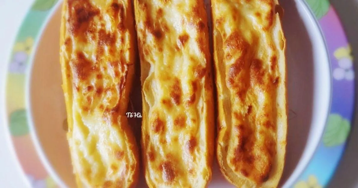 Bánh mì phô mai sữa Hạ Long béo giòn