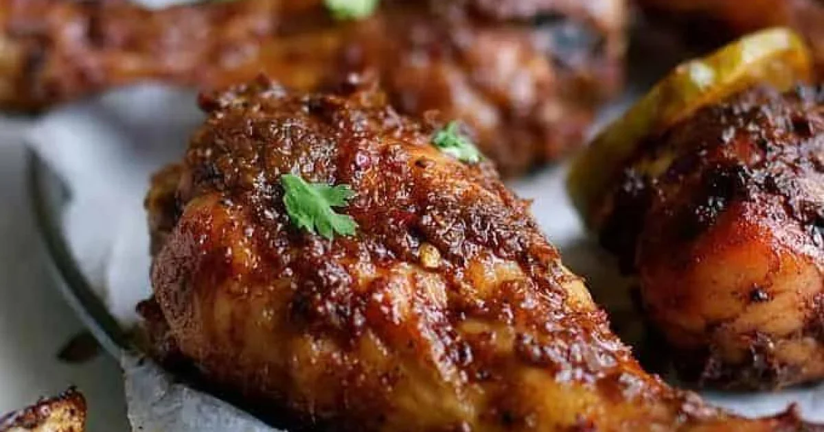 Authentic Jamaican Jerk Chicken Drumsticks