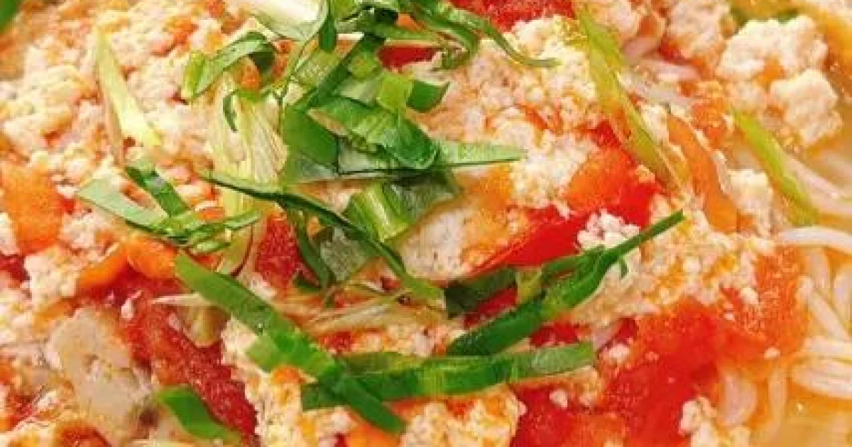 Bún riêu chay óc đậu thanh ngọt, dễ nấu tại nhà