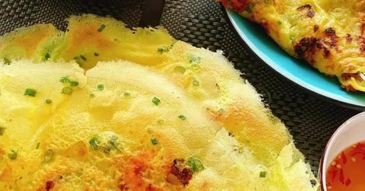 Cách làm Bánh Xèo Nam Bộ Giòn Rụm, Chuẩn Vị Miền Tây