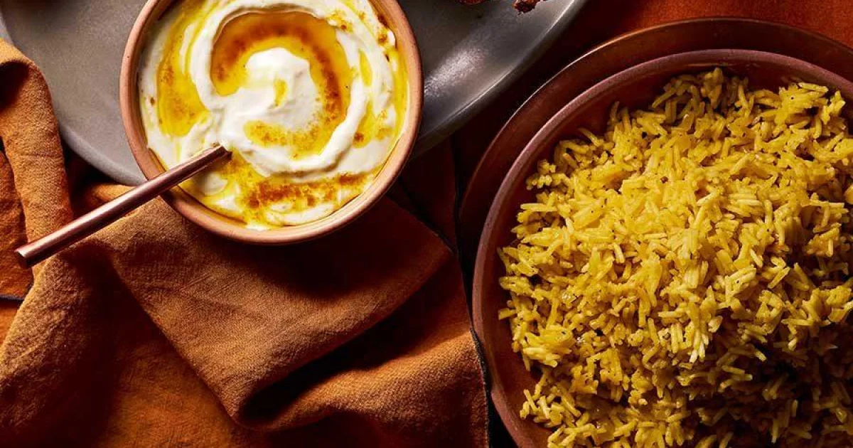 Aromatic Turmeric and Black Pepper Yellow Rice