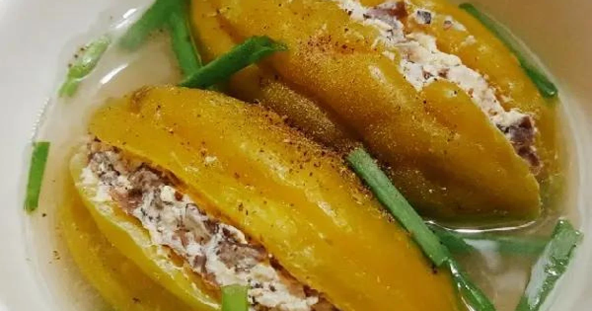 Canh Khổ Qua Nhồi Thịt Thanh Mát, Không Đắng