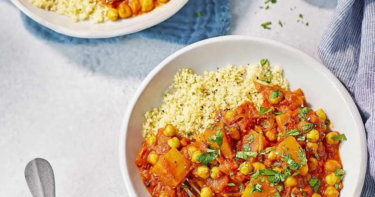 Slow Cooker Chickpea and Butternut Squash Stew