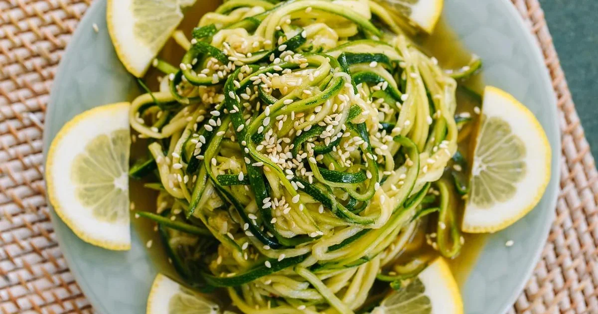 Spicy Chinese Zucchini Salad (Liangban Zucchini)